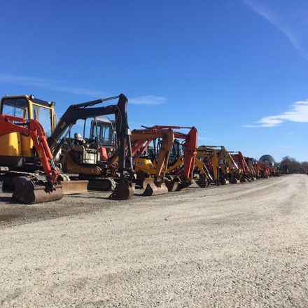 Plant & Machinery Excavators for Auction